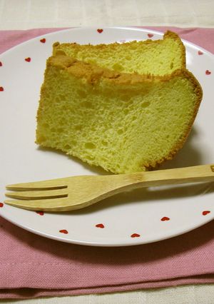 米粉のしっとりシフォンケーキ（プレーン）-レシピのメイン写真