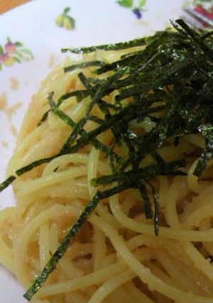 たらこ・昆布茶で簡単パスタ♪-レシピのメイン写真