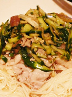 ふわネバ!豚しゃぶ素麺-レシピのメイン写真