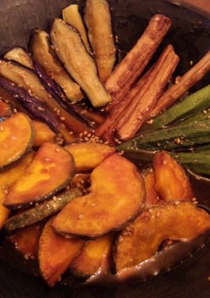 揚げ野菜のサッパリお浸し-レシピのメイン写真