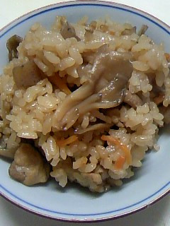 ☆マイタケと鶏肉の炊き込み御飯☆-レシピのメイン写真