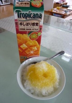 トロピカルカキ氷-レシピのメイン写真