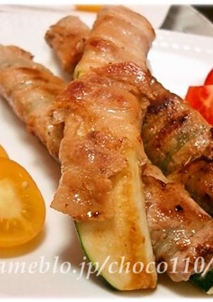 豚肉巻きズッキーニ❤-レシピのメイン写真