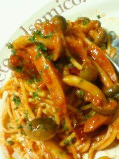 トマトピューレでコク旨トマトソースパスタ-レシピのメイン写真