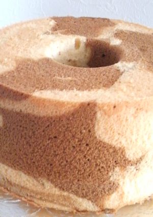 マーブルシフォン(カプチーノ)-レシピのメイン写真