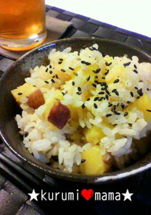 ホクホクさつまいも炊き込みご飯-レシピのメイン写真