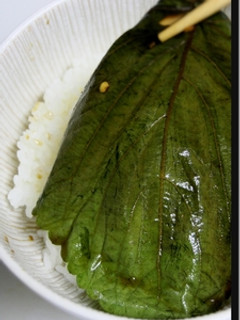 エゴマ葉っぱの醤油漬け-レシピのメイン写真