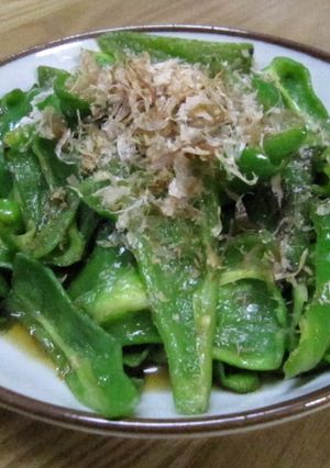 うちのごはん＊ピーマンの夏炒め＊-レシピのメイン写真