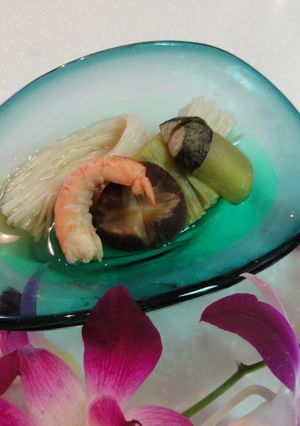 そうめんと冷やし茄子の涼しいお皿-レシピのメイン写真