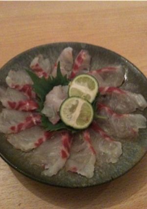 徳島風 鯛の刺身-レシピのメイン写真