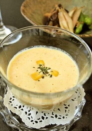 クリームなし☆冷製コーンポタージュ-レシピのメイン写真