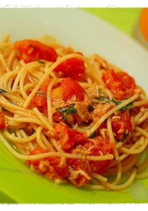 ♡トマトとツナで簡単本格パスタ♡-レシピのメイン写真