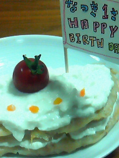 1歳のバースデーケーキ-レシピのメイン写真