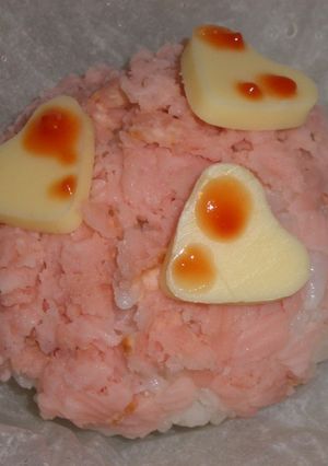 魚ニソで♪手毬おにぎり♥-レシピのメイン写真