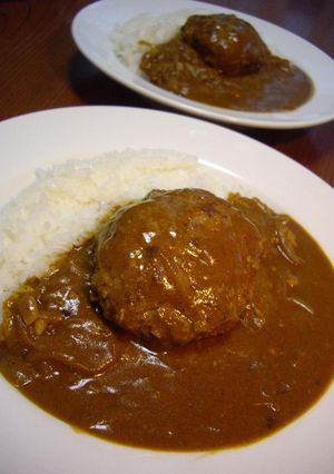 ボリューム満点♪手作りハンバーグカレー。-レシピのメイン写真