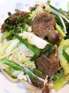 冷蔵庫整理★ 半端野菜でしっかり野菜炒め-レシピのメイン写真