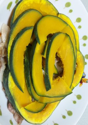 かぼちゃの温野菜風-レシピのメイン写真