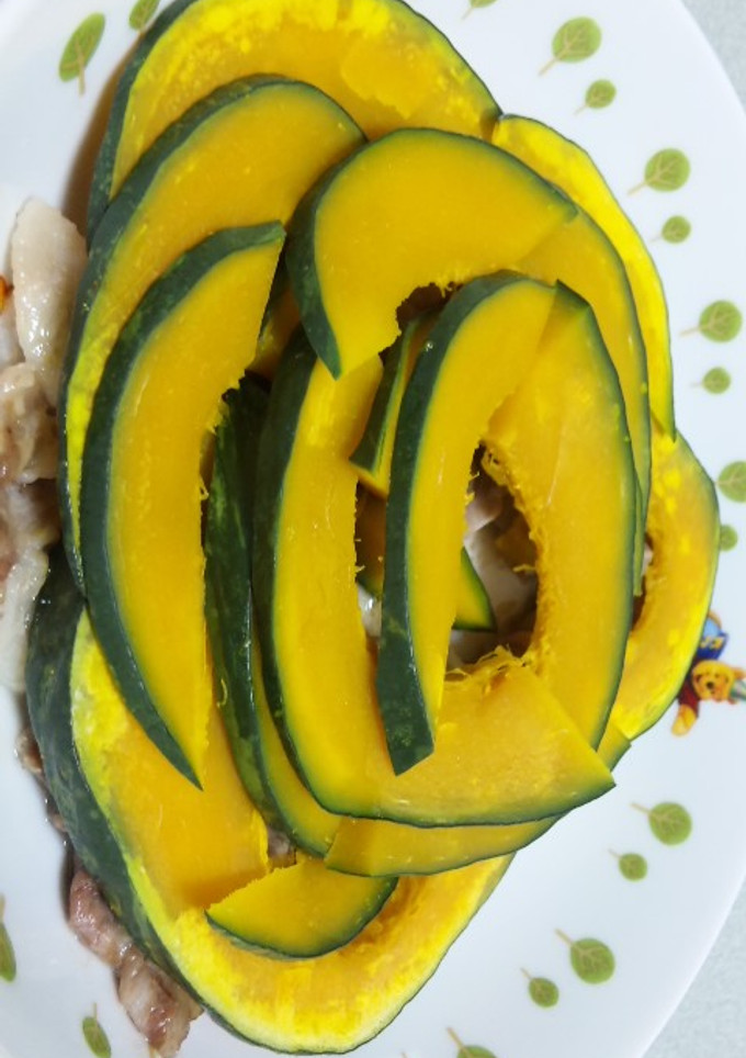 かぼちゃの温野菜風-レシピのメイン写真