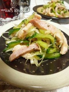 チャーシューと長ねぎの和え物-レシピのメイン写真
