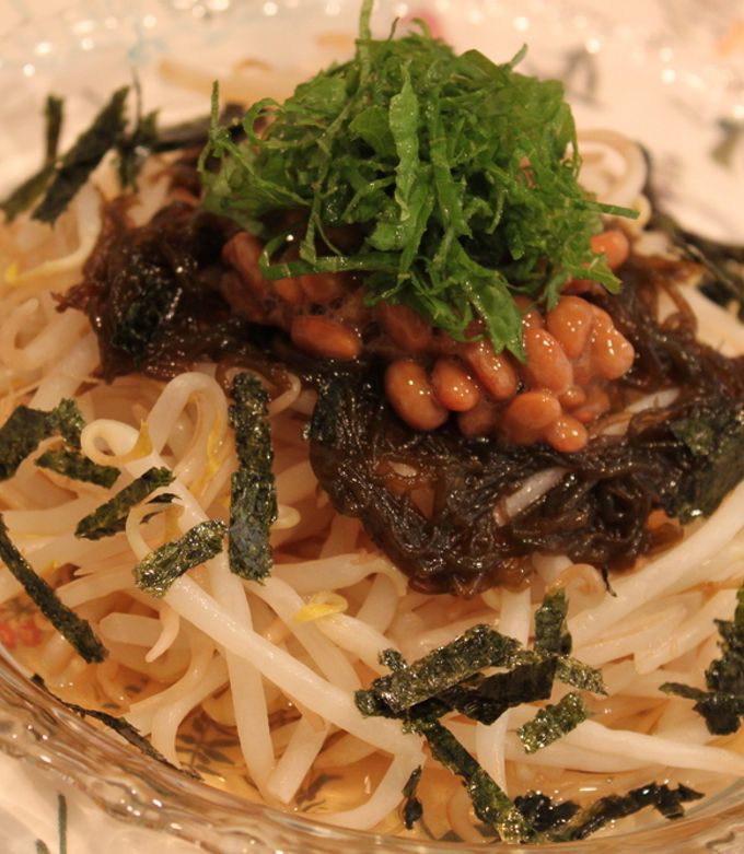 納豆もずく さっぱり♫豆腐もずく納豆〜！！ by しゅい6 【クックパッド】 簡単