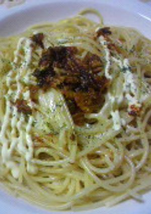 簡単★食べるラー油パスタ♪-レシピのメイン写真