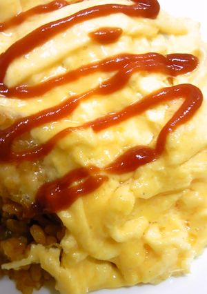 炊飯器チキンライス☆DE☆オムライス♪-レシピのメイン写真