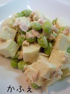 簡単 枝豆とはんぺんのツナクリーミー-レシピのメイン写真