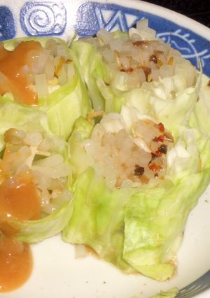 キャベツで巻いたもやしたち✿-レシピのメイン写真