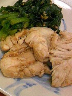 鶏ささみのごま味噌和え-レシピのメイン写真