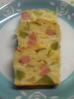ズッキーニで☆簡単ケークサレ♪-レシピのメイン写真