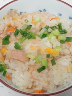 煮大豆とシーチキンの炊き込みご飯-レシピのメイン写真