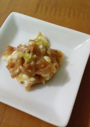 鴬宿梅チーズ-レシピのメイン写真