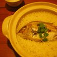 土鍋で鯛めし