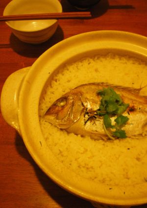 土鍋で鯛めし-レシピのメイン写真