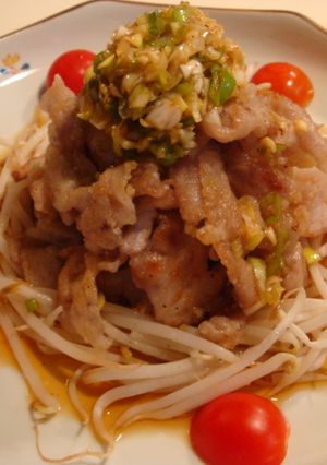 豚バラ肉☆ねぎソースがけ-レシピのメイン写真