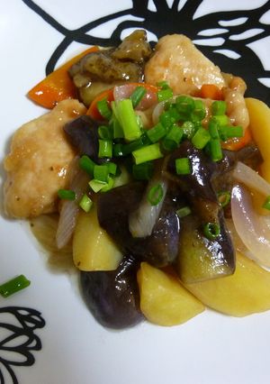 鶏肉とお野菜の甘酢あん☆-レシピのメイン写真