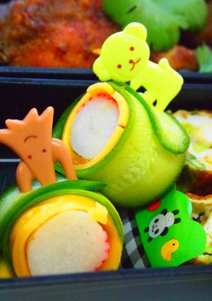 お弁当に♪きゅうりとチーズのかにかま巻き-レシピのメイン写真