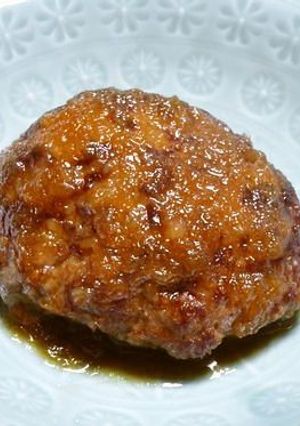 ハンバーグステーキ☆おろし玉ねぎソース-レシピのメイン写真