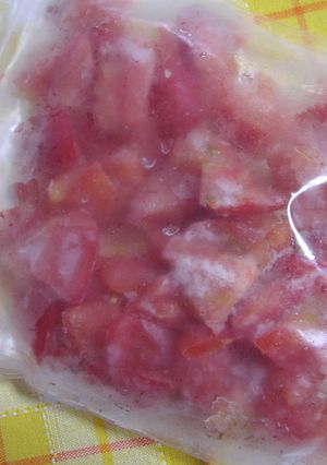 トマトの冷凍保存♪-レシピのメイン写真
