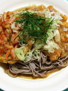 ちょっと手伝いかき揚げ冷そば-レシピのメイン写真