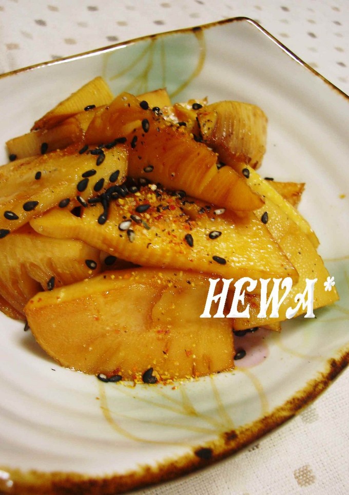 うちのお惣菜＊たけのこのきんぴら風-レシピのメイン写真