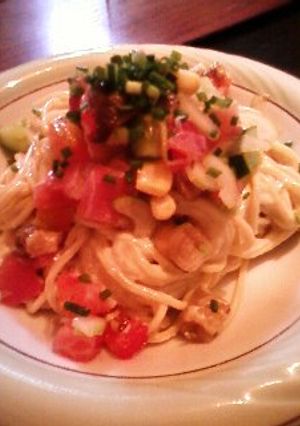 つめた〜いソイアボクリームパスタ-レシピのメイン写真