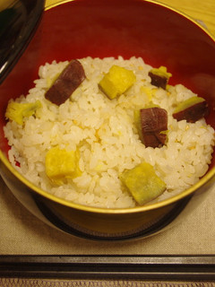 ホクホクほっくり サツマイモご飯-レシピのメイン写真