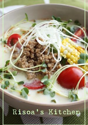 豆乳冷やし坦々麺☆-レシピのメイン写真