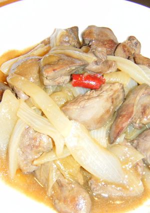 絶対に美味しい～☆鶏レバーの中華煮-レシピのメイン写真