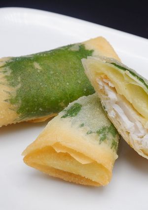 カレイのしそチーズ春巻き-レシピのメイン写真