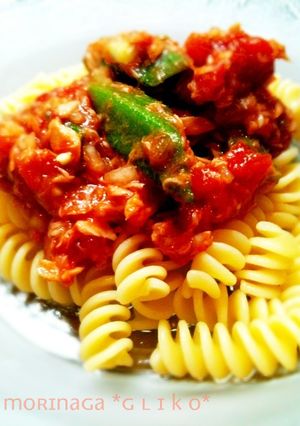 冷製パスタ■和アラビアータ■ツナとトマト-レシピのメイン写真