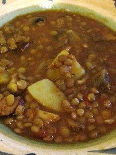 レンズ豆と野菜のスープ-レシピのメイン写真