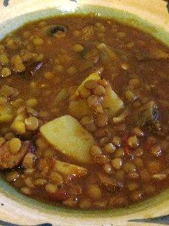 レンズ豆と野菜のスープ-レシピのメイン写真