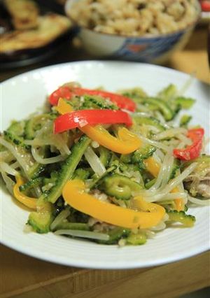 ゴーヤのカラフル中華炒め-レシピのメイン写真